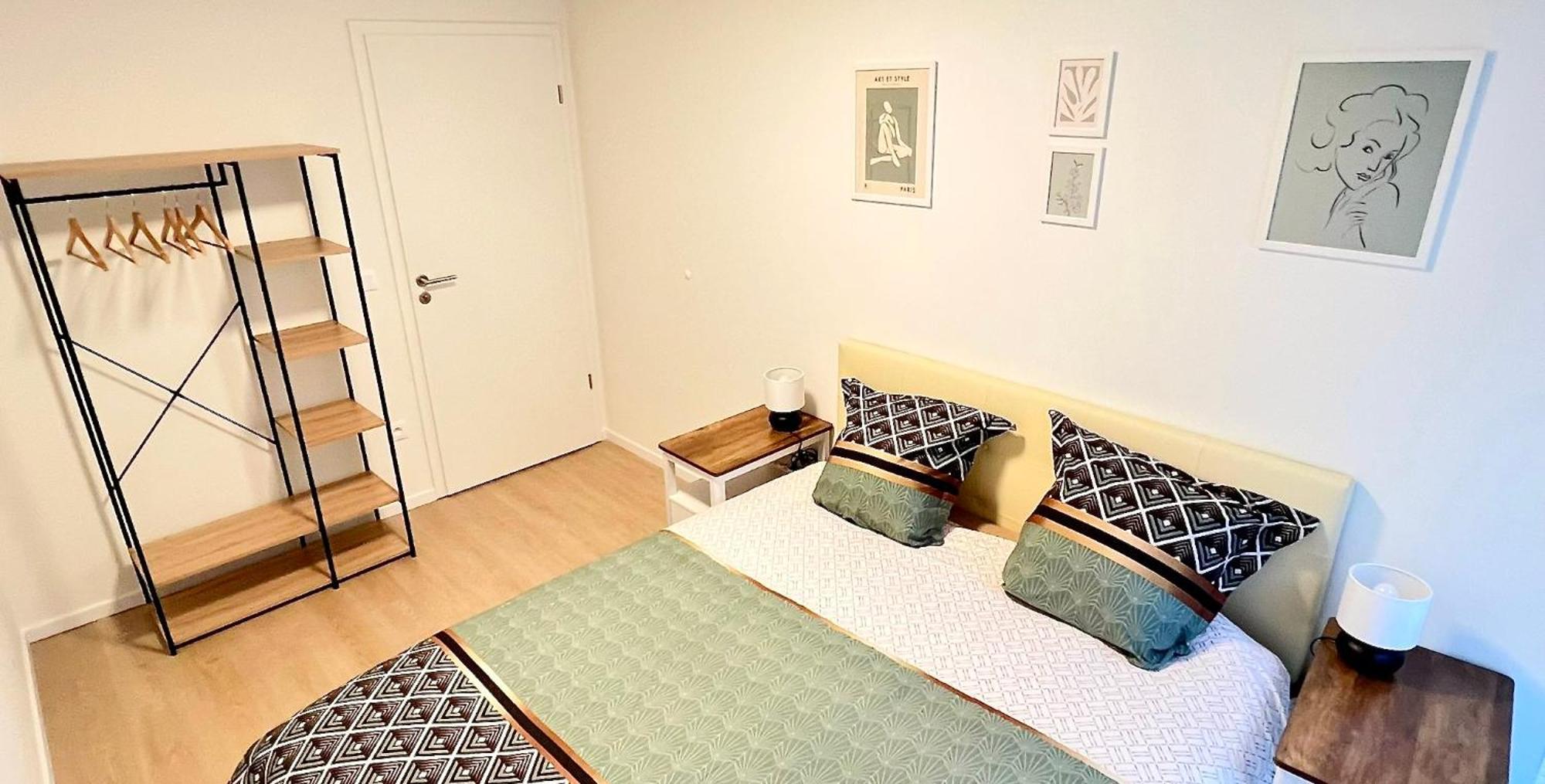 Grand Appart Neuf Lumineux, Parking Gratuit, 10 Min Centre Strasburgo Esterno foto